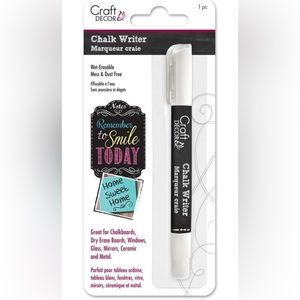 Craft decor Chalk writer (dual purpose)